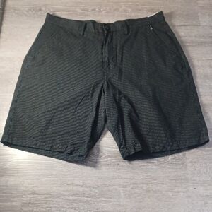 Billabong Shorts Mens 36 Black Pin Stripe Active Wear Leisure Golf Cotton Pocke